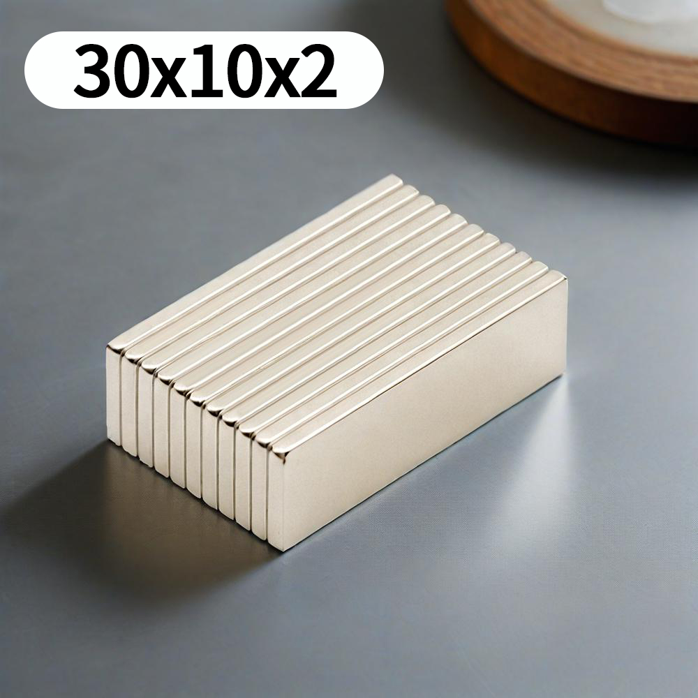 Home Or Office Use - 30X10X2MM Imans Block Kühlschrankmagnete für Büro-Whiteboard