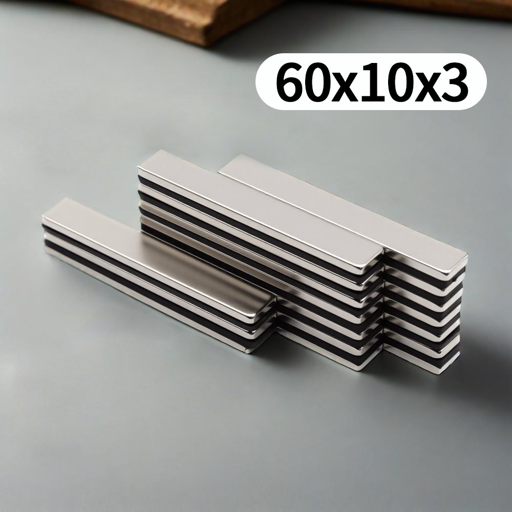 Home Or Office Use - 60X10X3MM Imans Block Kühlschrankmagnete für Büro-Whiteboard