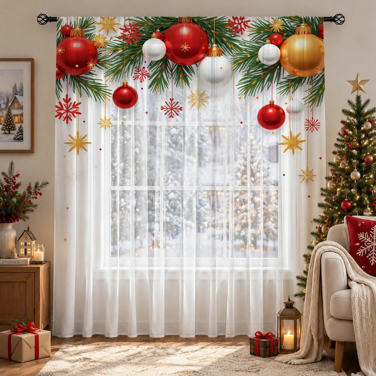 Transparenter Vorhang mit Farb – Home Office With Plants Bewertung und Preis