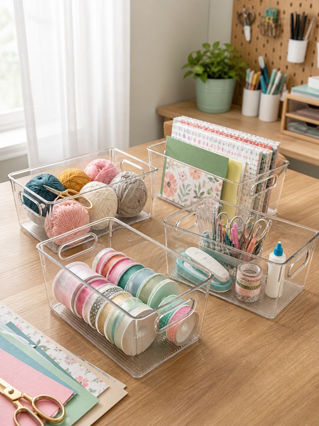 12er-Pack transparente Aufbewa – Home Office Organization Bewertung und Preis