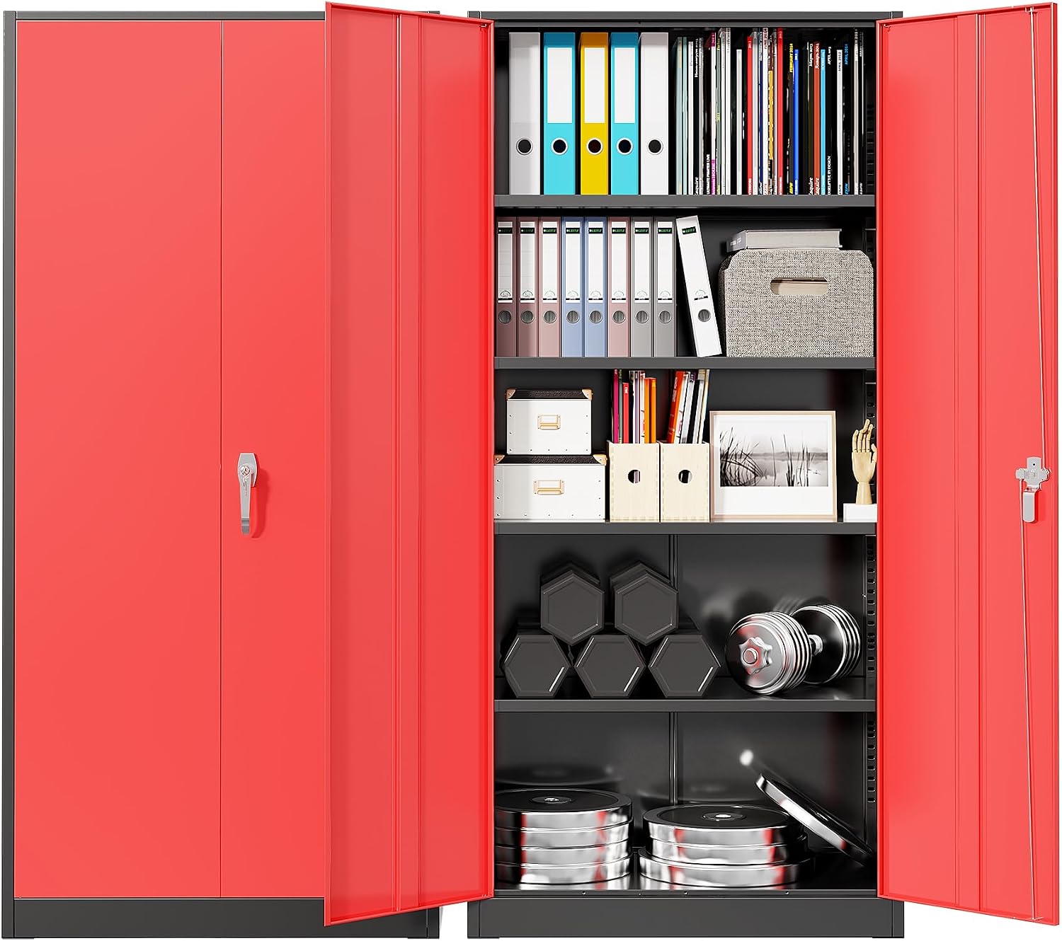 Robuster Metall-Garagenschrank – Home Office Organization Bewertung und Preis