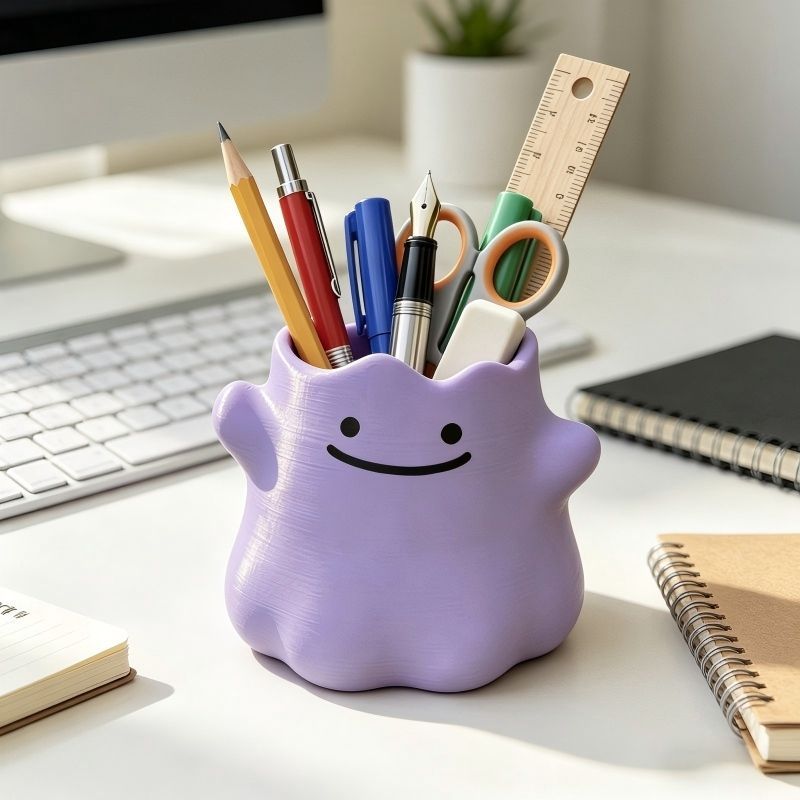 Stiftehalter mit Cartoon-Chara – Home Office Organization Bewertung und Preis