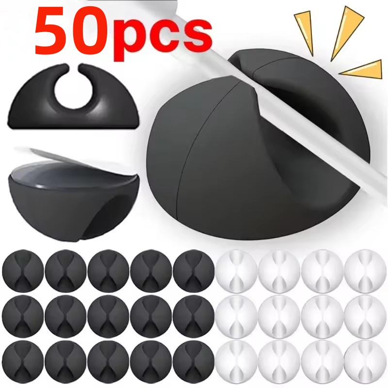 5/50Pcs Kabel Clip Wickler Org – Home Office Organization Bewertung und Preis