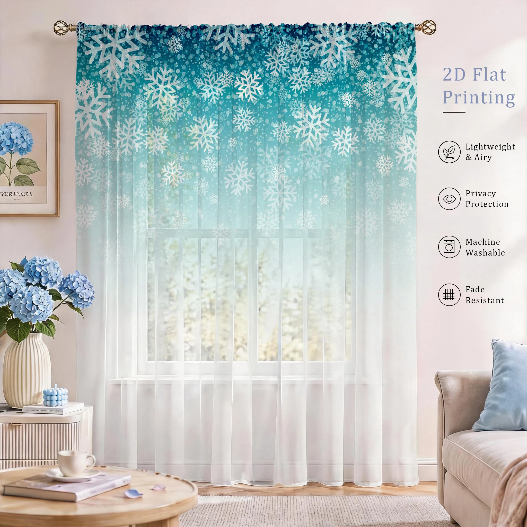 Transparenter Vorhang mit Blum – Home Office With Plants Bewertung und Preis