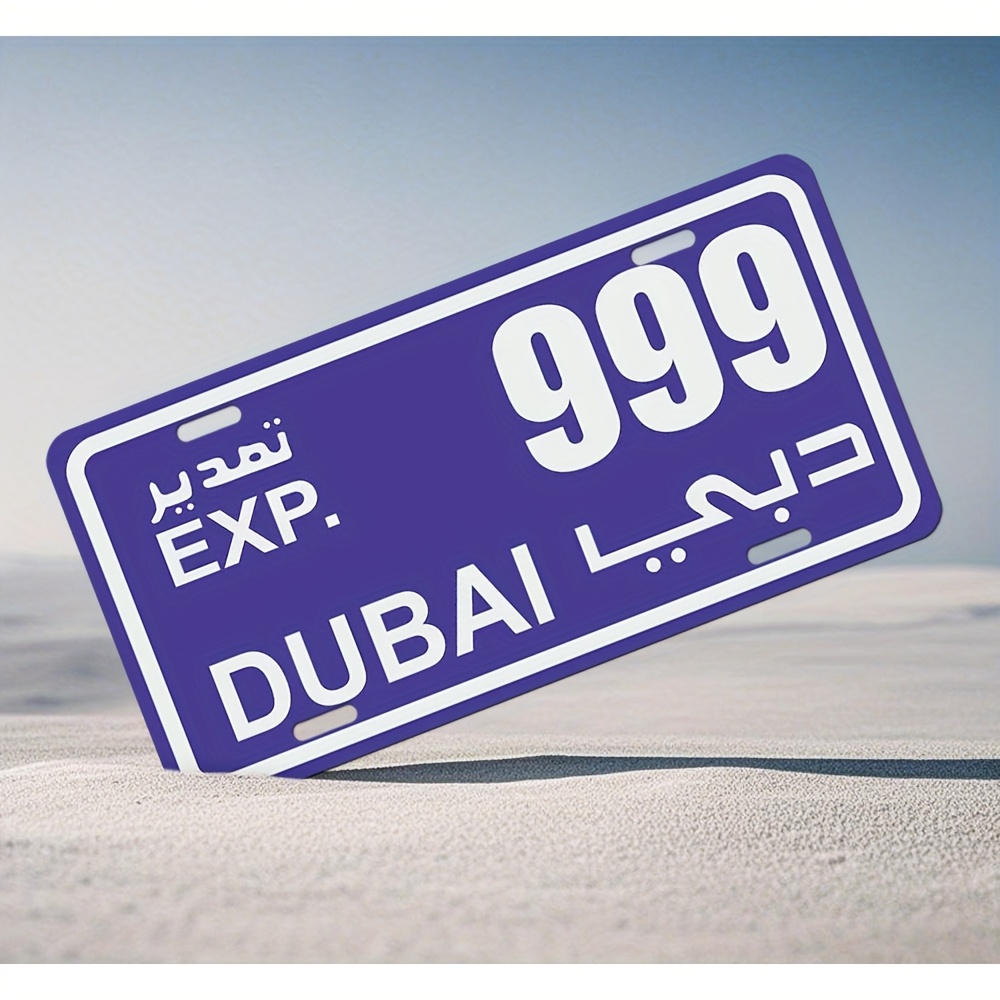 Metallwandschild für Heimdekor – Home Office Dubai Bewertung und Preis