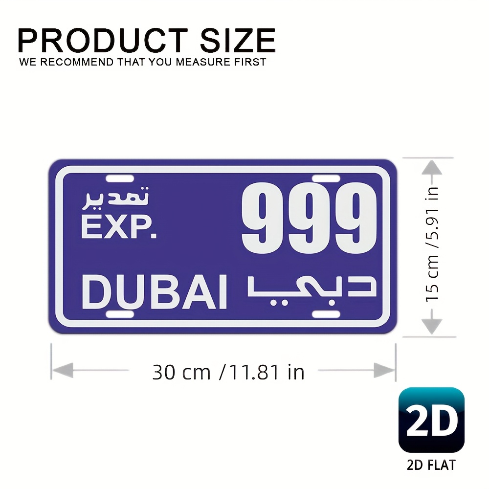 Metallwandschild für Heimdekor – Home Office Dubai Bewertung und Preis