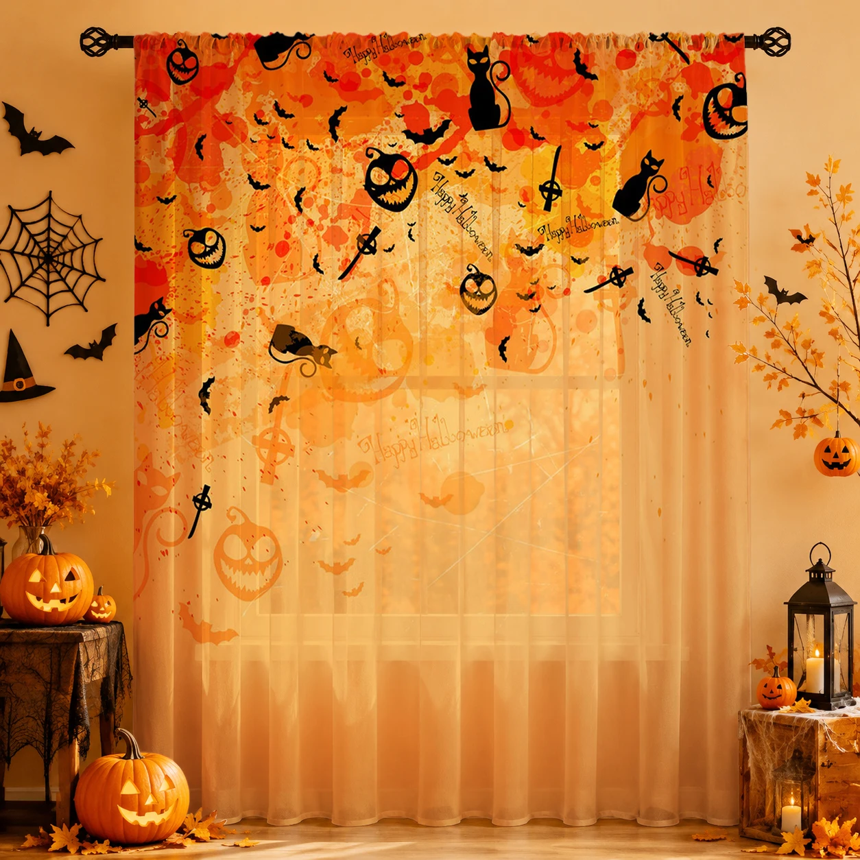 1 Stück Gruseliger Halloween-S – Home Office With Plants Bewertung und Preis