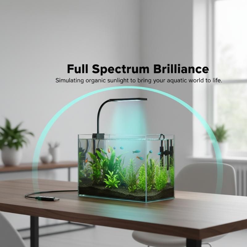 USB-Aquarium-Clipleuchte mit F – Home Office With Plants Bewertung und Preis