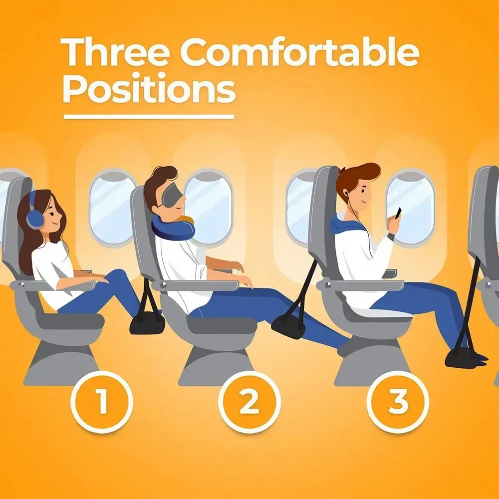 Reise-Rest-Hänge-Fußhocker mit – Home Or Office Use Bewertung und Preis