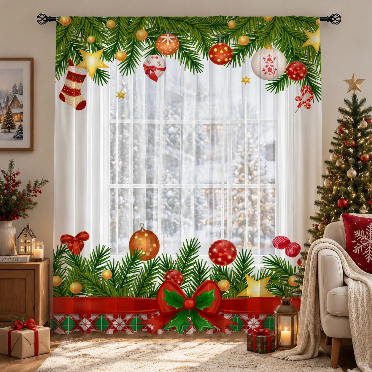 Transparenter Vorhang mit Farb – Home Office With Plants Bewertung und Preis