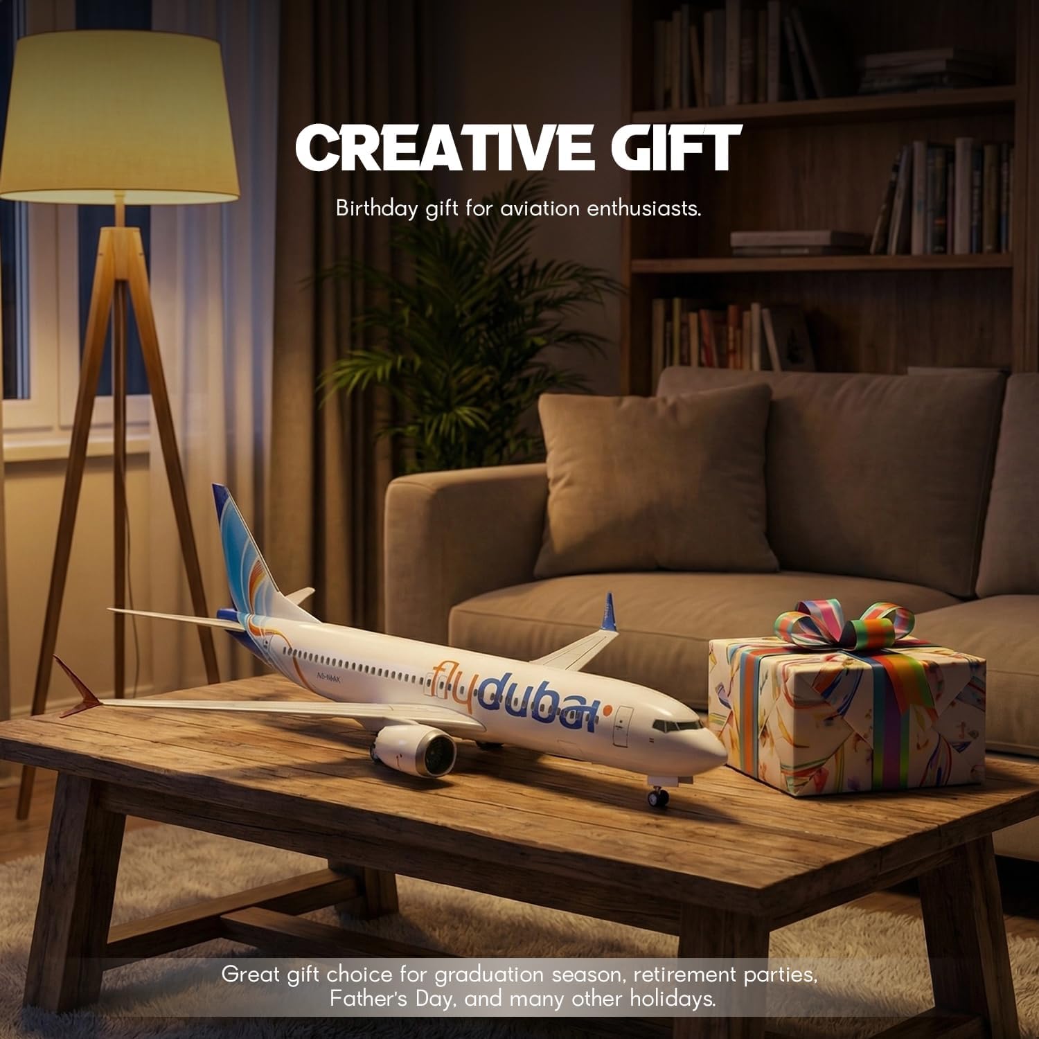 Dubai B737 Resin-Diecast-Flugz – Home Office Dubai Bewertung und Preis