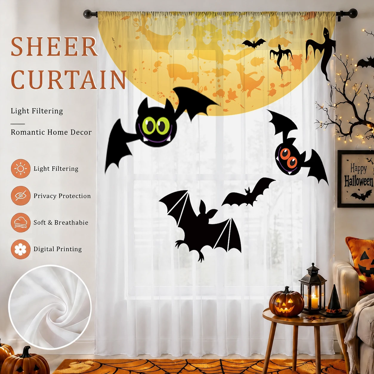 Halloween-Tag Farbverlauf Tran – Home Office With Plants Bewertung und Preis