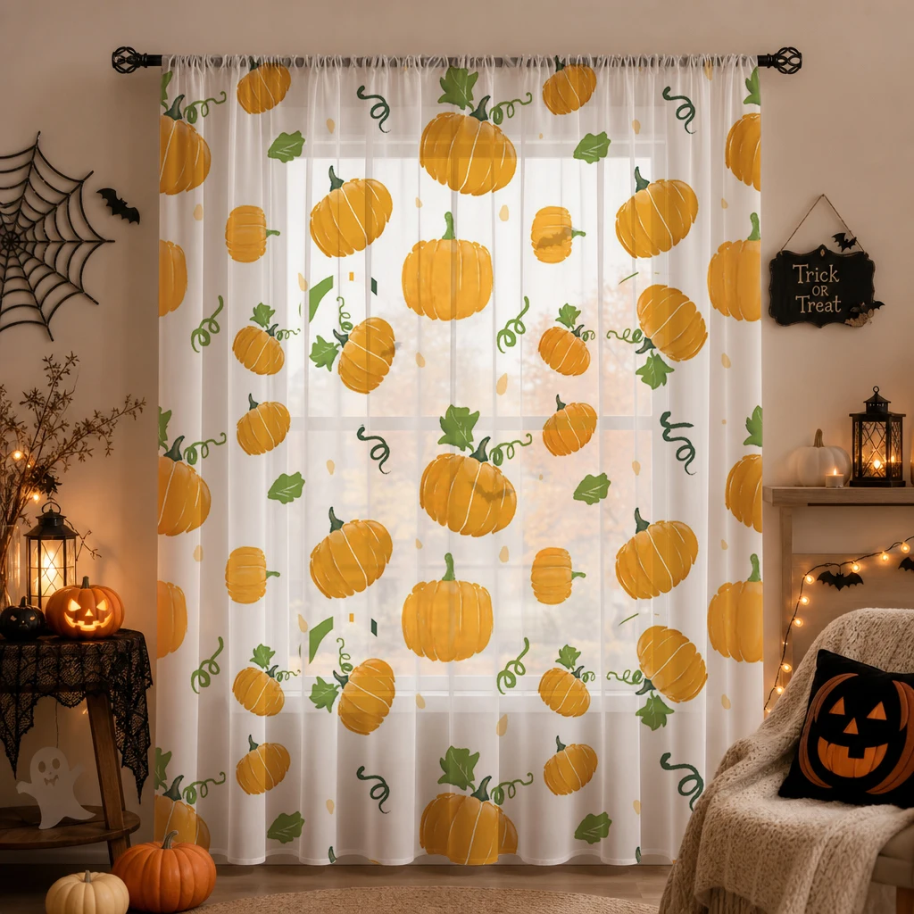 Halloween-Gardine mit Schlauch – Home Office With Plants Bewertung und Preis